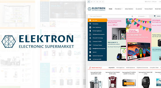 Elektron - Chủ đề WooC Commerce của Cửa hàng Điện tử