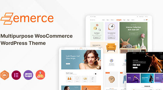 Emerce - Chủ đề WordPress WooC Commerce về thể thao và thời trang