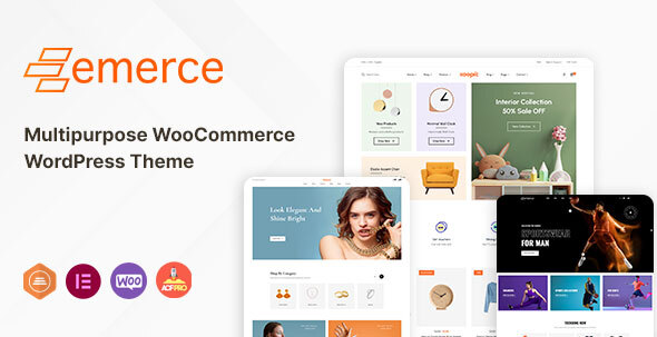 Emerce - Chủ đề WordPress WooC Commerce về thể thao và thời trang