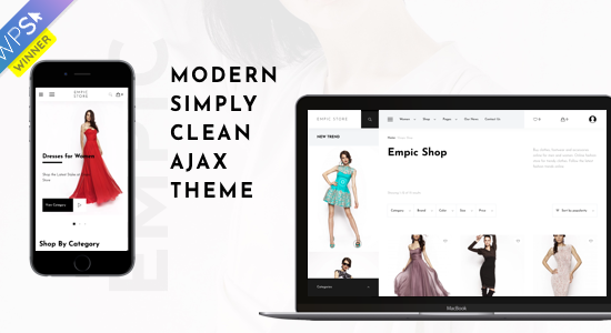 Empic - Chủ đề WooC Commerce đa khái niệm được hỗ trợ bởi Ajax