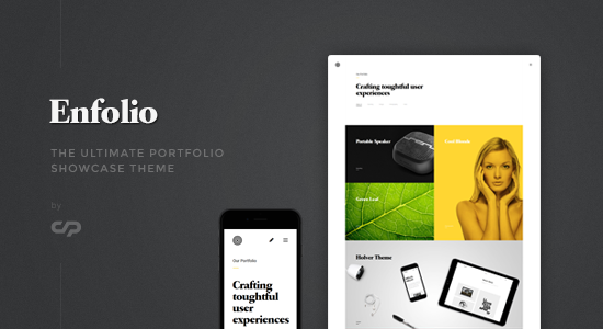 Enfolio - Chủ đề WordPress giới thiệu danh mục đầu tư