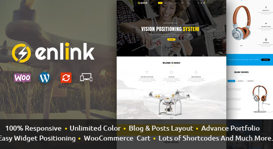 Enlink - Chủ đề WooC Commerce một sản phẩm