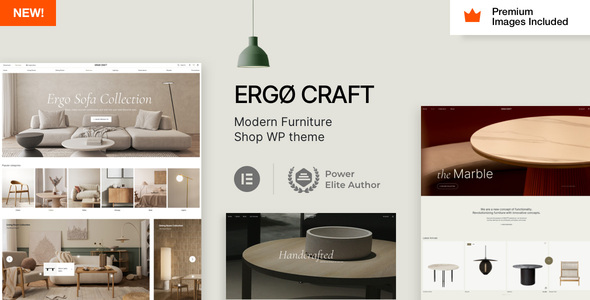 ErgoCraft – Chủ đề WordPress của cửa hàng nội thất