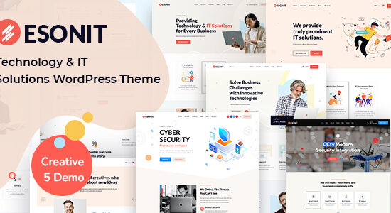 Esonit - Giải pháp CNTT Chủ đề WordPress