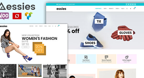 Essies - Chủ đề WooC Commerce thời trang hiện đại