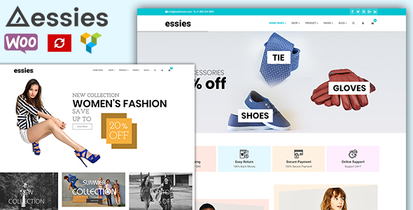 Essies - Chủ đề WooC Commerce thời trang hiện đại