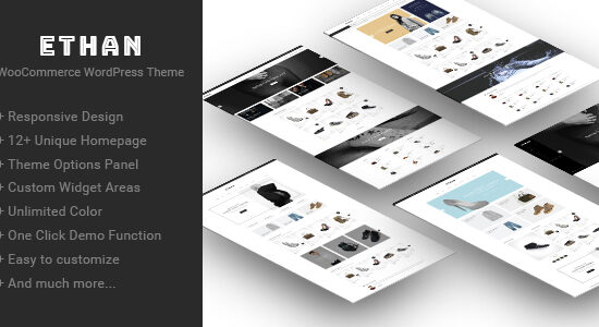 Ethan - Chủ đề WordPress WooC Commerce đáp ứng