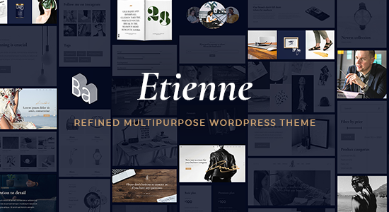 Etienne - Chủ đề WordPress dành cho doanh nghiệp