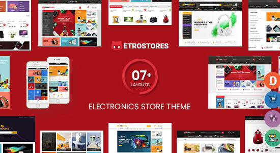 EtroStore - Chủ đề WordPress WooC Commerce của Cửa hàng điện tử (Sẵn sàng cho bố cục di động)