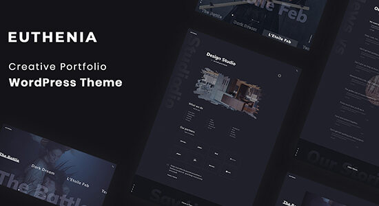 Euthenia - Chủ đề WordPress danh mục đầu tư sáng tạo