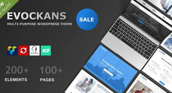 Evockans - Chủ đề WordPress đa mục đích đáp ứng