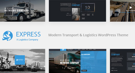 Express – Chủ đề WordPress Vận tải & Hậu cần Hiện đại