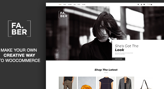 Faber - Cửa hàng thời trang & quần áo cho Woocommerce