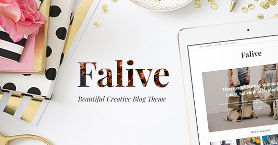 Falive - Chủ đề blog thời trang và sáng tạo đẹp