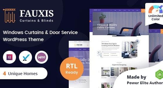 Fauxis - Chủ đề WordPress Rèm Windows + RTL