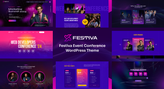 Festiva - Chủ đề WordPress sự kiện & hội nghị