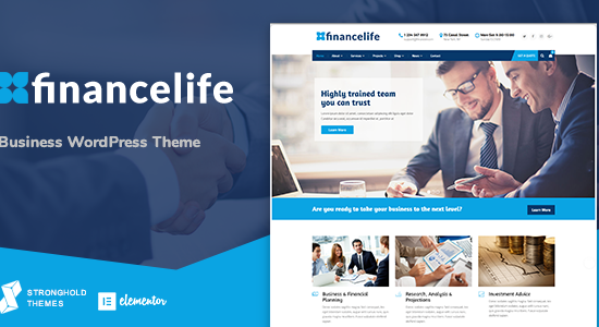 FinanceLife - Chủ đề WordPress dành cho doanh nghiệp