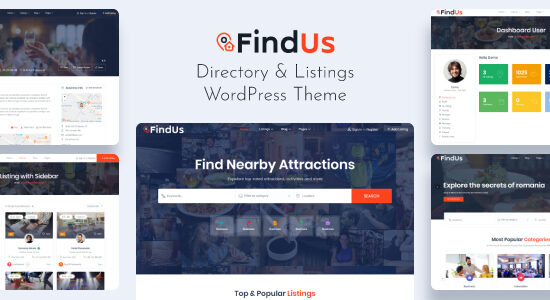 Findus - Chủ đề WordPress danh sách thư mục