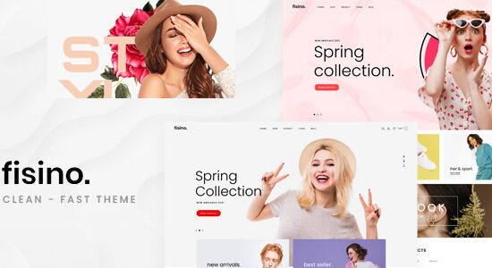 Fisino - Chủ đề WordPress thời trang WooC Commerce