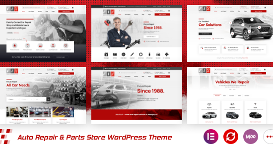 FixLab - Chủ đề WordPress sửa chữa ô tô