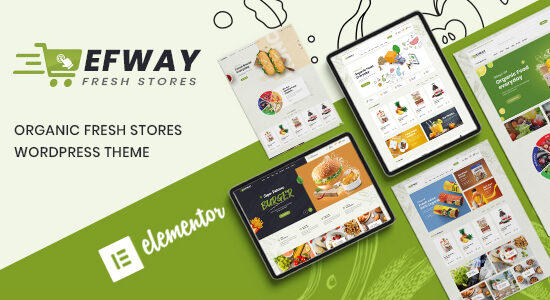 Food Store WooCommerce WordPress Theme - Efway