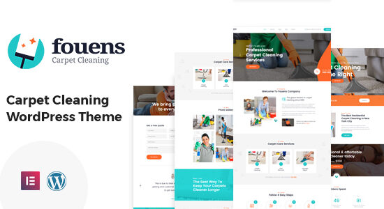 Fouens - Chủ đề WordPress làm sạch thảm