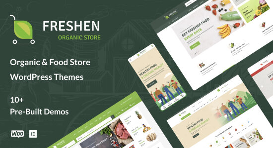 Freshen - Chủ đề WordPress của Cửa hàng Thực phẩm Hữu cơ