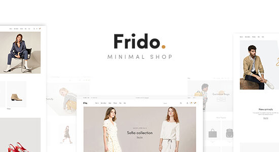 Frido - Chủ đề WordPress WooC Commerce tối thiểu