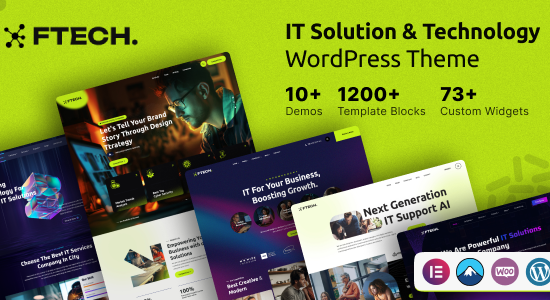 Ftech - Chủ đề WordPress Công nghệ Giải pháp CNTT