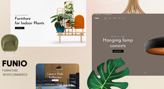 Funio – Chủ đề WordPress nội thất WooC Commerce