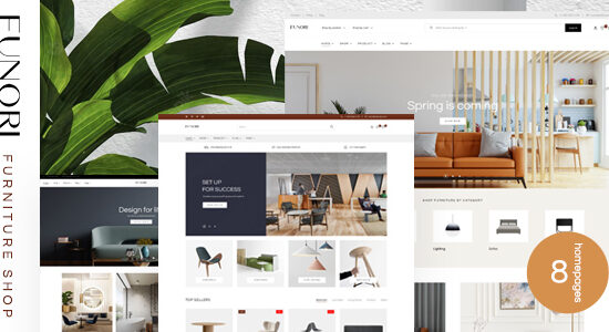 Funori – Chủ đề WordPress nội thất WooC Commerce