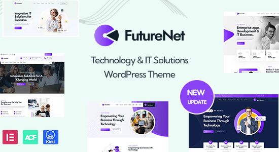 Futurenet - Chủ đề WordPress Giải pháp Công nghệ & CNTT