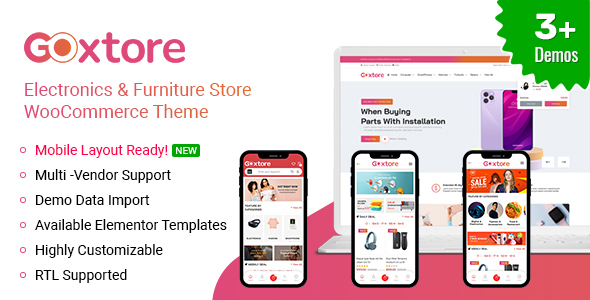 GOxtore - Chủ đề WooC Commerce đa năng