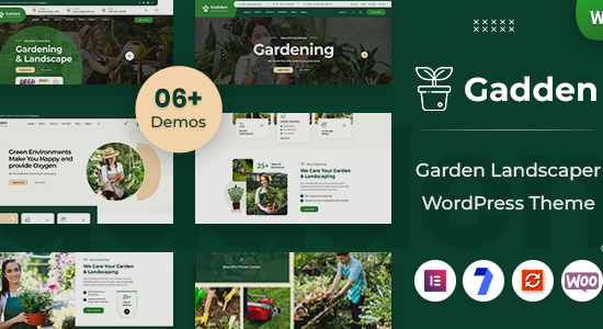 Gadden - Chủ đề WordPress làm vườn cảnh quan