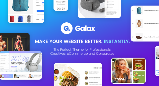 Galax - eCommerce Multi-Purpose WordPress Theme