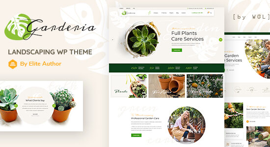 Garderia - Chủ đề WordPress về cảnh quan & làm vườn