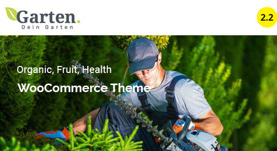 Garten - Chủ đề WooC Commerce của Cửa hàng Nông dân