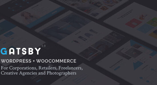 Gatsby - WordPress + Chủ đề thương mại điện tử