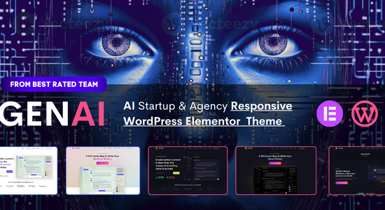 Gen AI - Chủ đề WordPress của Cơ quan & Công nghệ AI