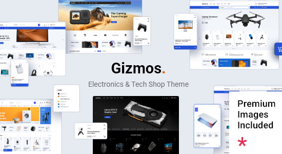 Gizmos - Chủ đề cửa hàng điện tử & công nghệ