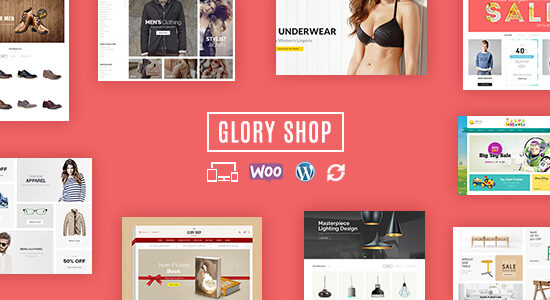 Glory Shop - Chủ đề WooC Commerce đa năng