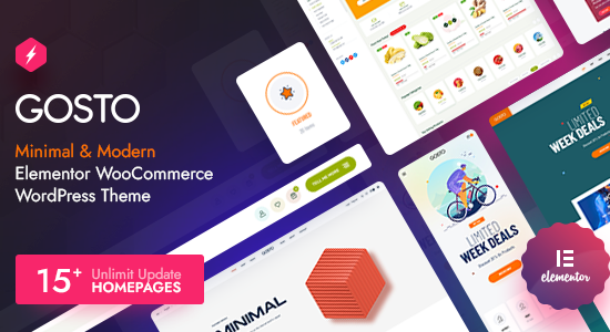 Gosto - Chủ đề WordPress WooC Commerce đa năng