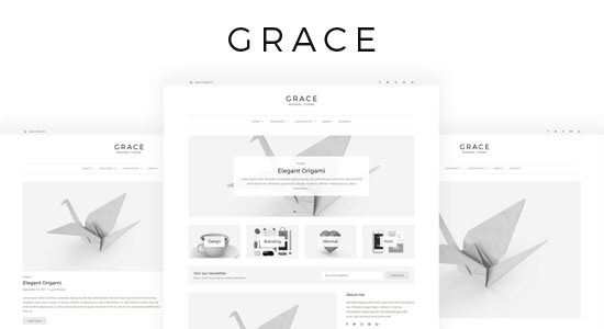 Grace - Chủ đề blog WordPress tối giản