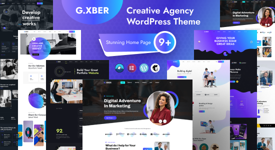 Gxber - Chủ đề WordPress của Cơ quan Sáng tạo