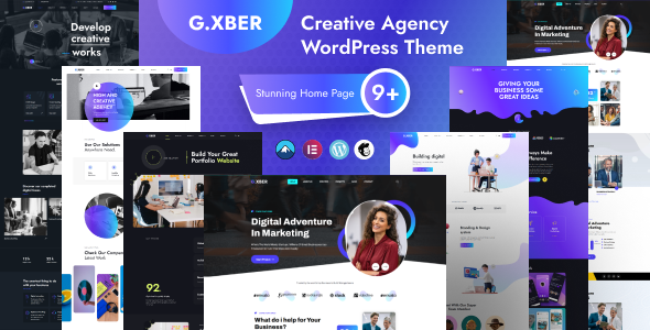 Gxber - Chủ đề WordPress của Cơ quan Sáng tạo