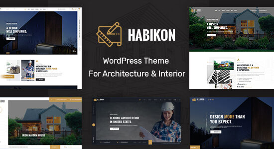 Habikon - Chủ đề WordPress về kiến ​​trúc và thiết kế nội thất