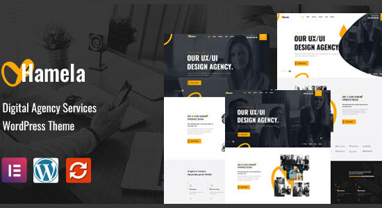 Hamela - Chủ đề WordPress về dịch vụ đại lý kỹ thuật số