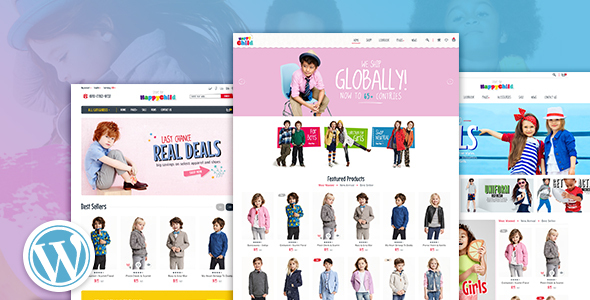 HappyChild - Chủ đề WordPress đáp ứng nhiều cửa hàng