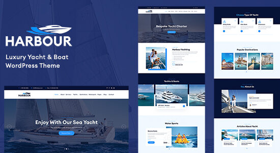 Harbor - Chủ đề WordPress về Du thuyền & Thuyền sang trọng