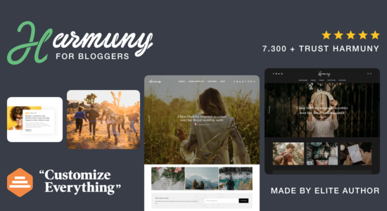 Harmony - Chủ đề WordPress dành cho blog sáng tạo